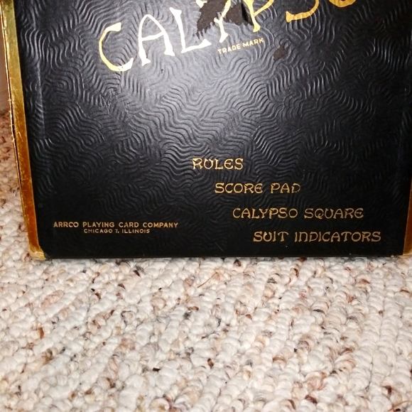 Vintage 1950's Duratone Horse Decorated Calypso Card Game Boxed Set - Picture 2 of 8